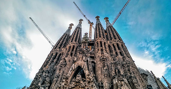 La Sagrada Familia in Barcelona